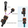Integrated Flow Control Valve Garden Hose Adapter Leak-free Connection