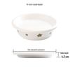 Round Ceramic Food Warmer with Alcohol/Candle Heater