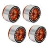 4Pcs 1.9in RC Wheel Rims Alloy CNC Machining 1Celsius10 RC Beadlock Wheel Hub for Al SCX10 90046 03007 MST