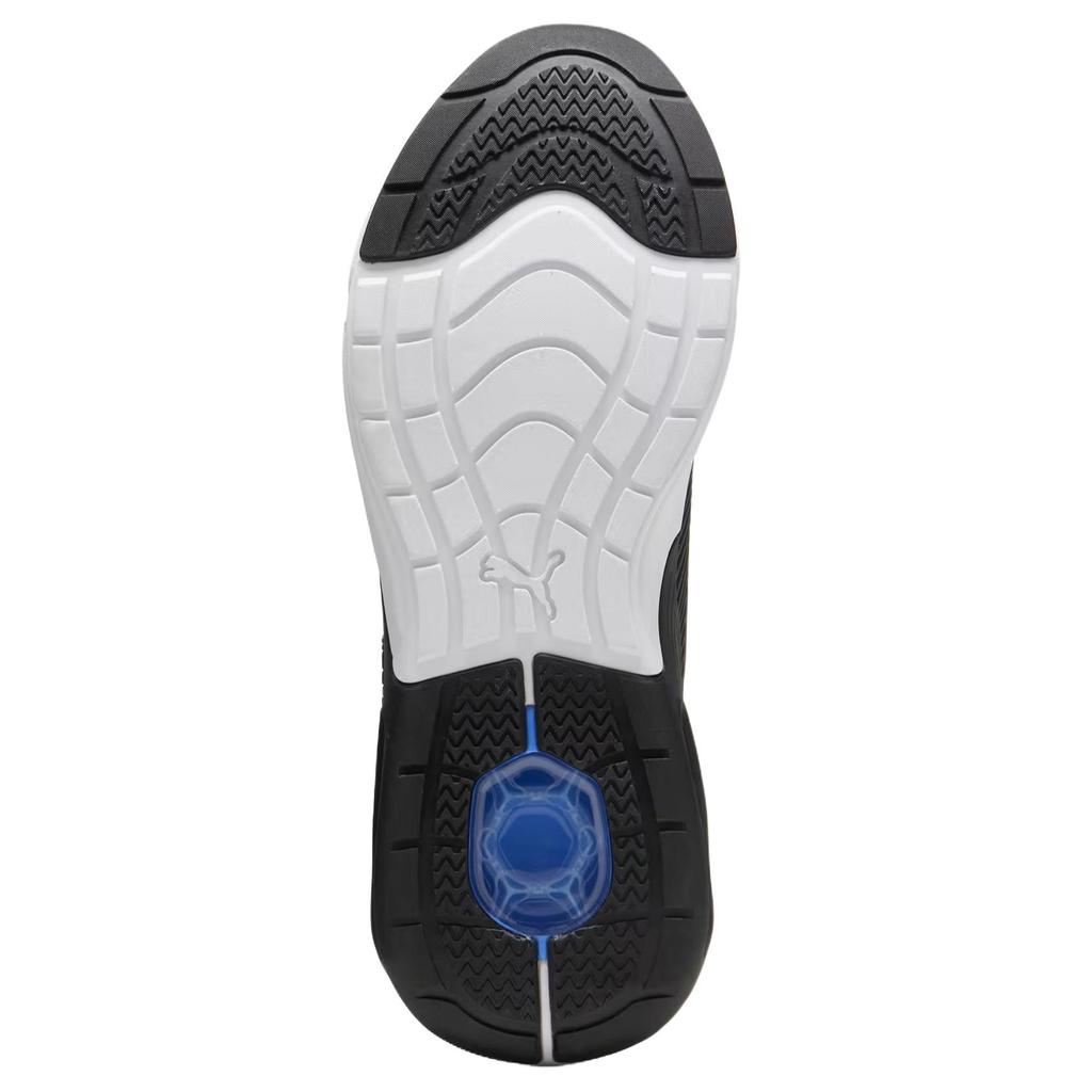Men's Sneakers PUMA X-Cell Running Shoes Unisex Low-top Black White Blue