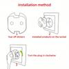 Power Outlet Protective Cover, Suitable for Rotating Plugs, Safety Outlet Protector