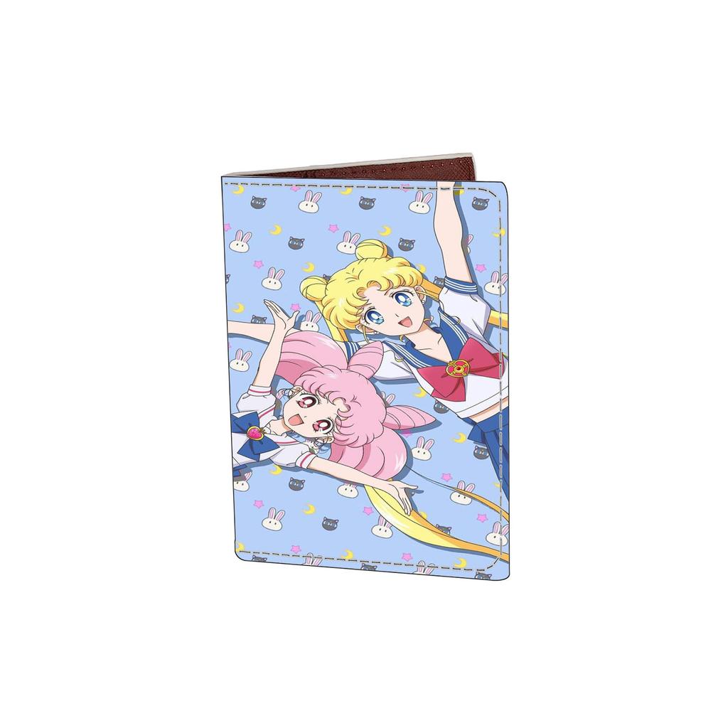 Beautiful Girl Travel Passport Bag Student Passport ID Holder