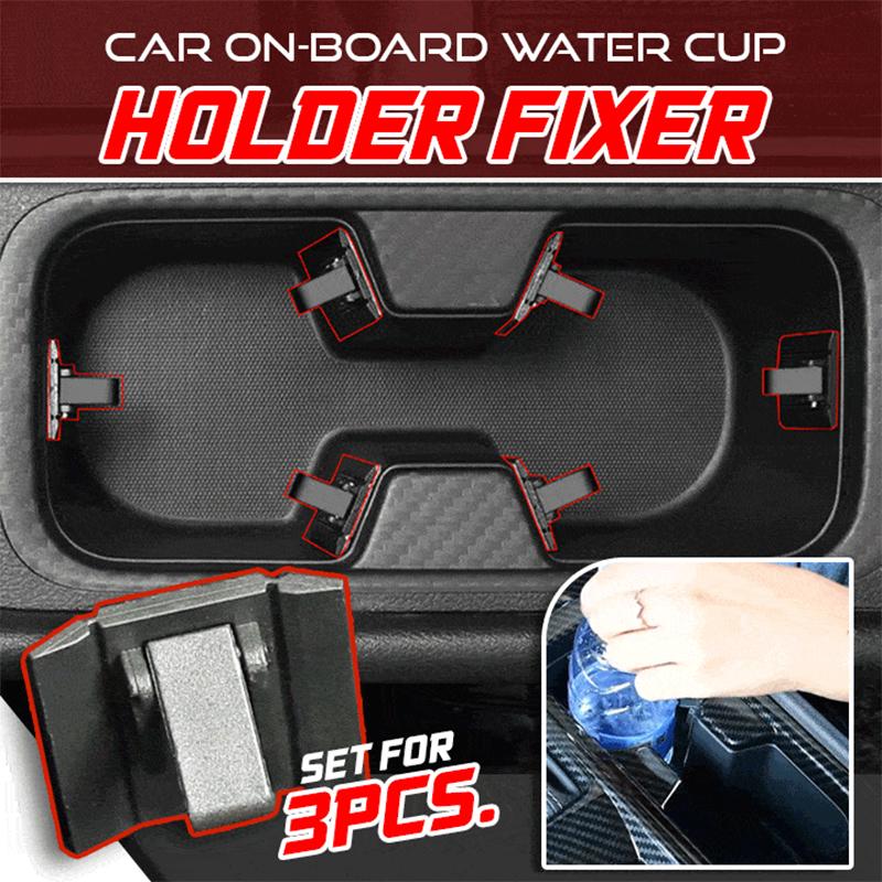 3Pcs/6Pcs Car On-Board Water CupTeacup Holder Fixer Set Cup Fixer For Cup Holder Multifunctional Car Interior Accessories
