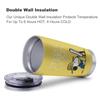 Snoopy Tumbler Mug Coffee Cup Convenience Store Cup Cold Insulation Water Bottle Direct Drinking Stainless Steel with Lid Portable Straw Character
