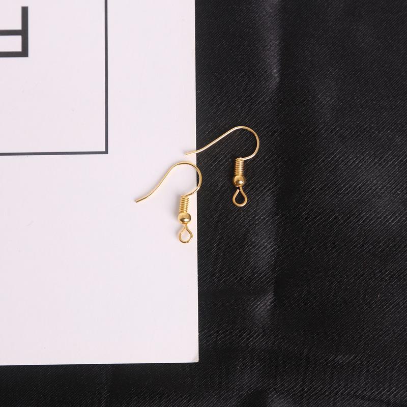 200 Handmade DIY Earring Kits: Silver & Gold Retro Ear Hooks Accessories