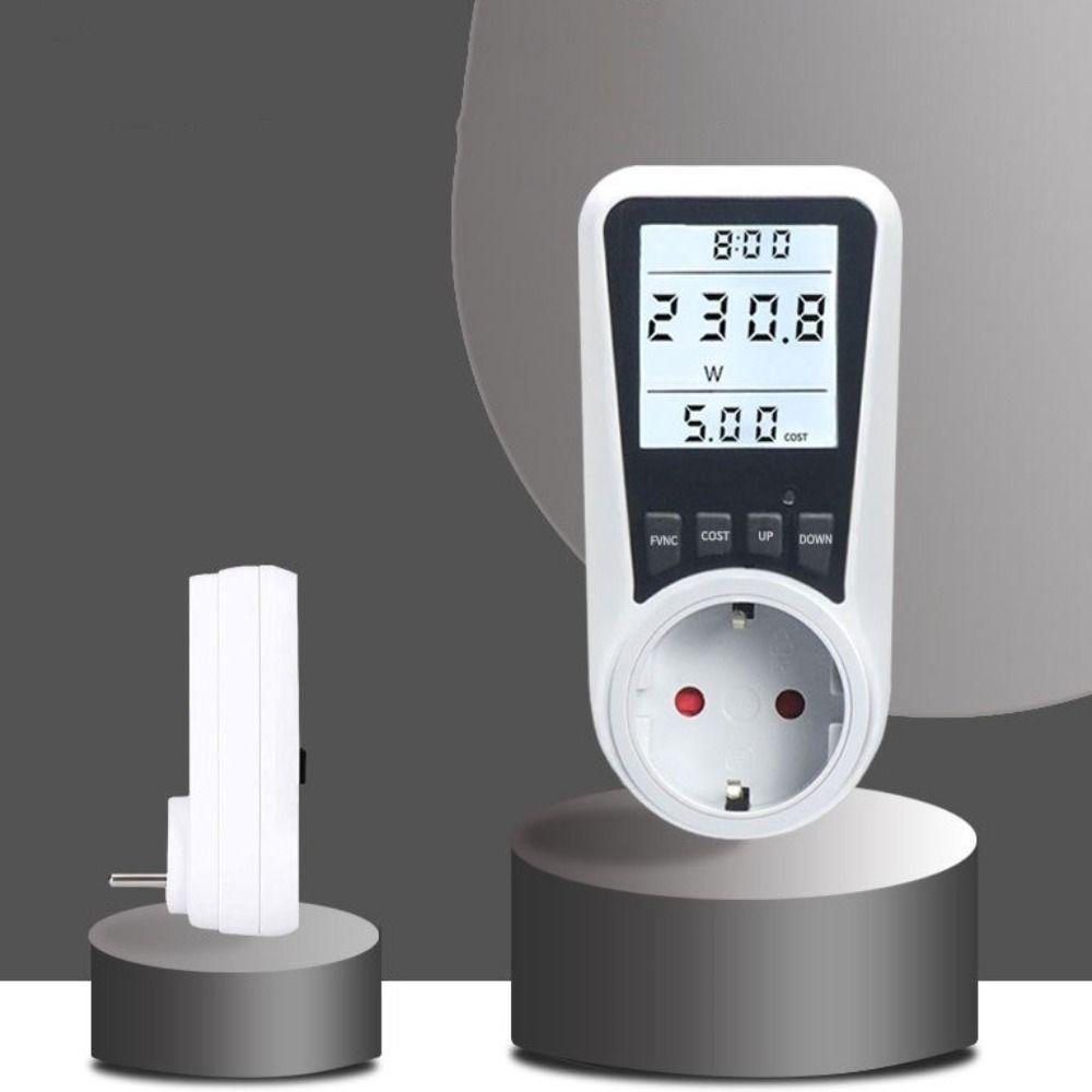 Backlight Electrical Energy Monitor Socket Digital Display Power Meter  Energy Testing
