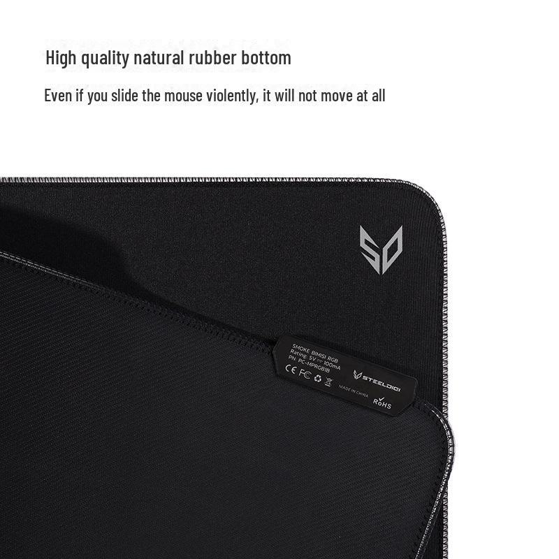 Lysande Smutsavvisande RGB Spelmusmatta – Stor, Vattentät, Enfärgad