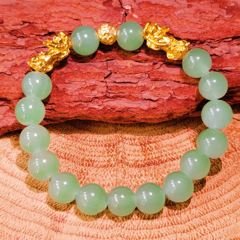 10mm Pixiu (mytisk varelse) armband, en vintage och elegant design, lämplig för både män och kvinnor, en idealisk gåva till familj och vänner.