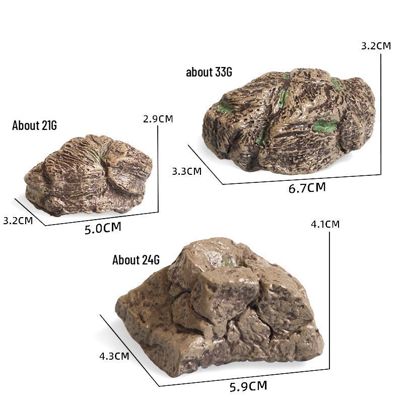 

Каменное украшение в виде пня и ветки, модель для рокария и сценического реквизита