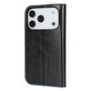 For iPhone 17 Pro Case Crazy Horse Texture Split Leather Wallet Phone Cover