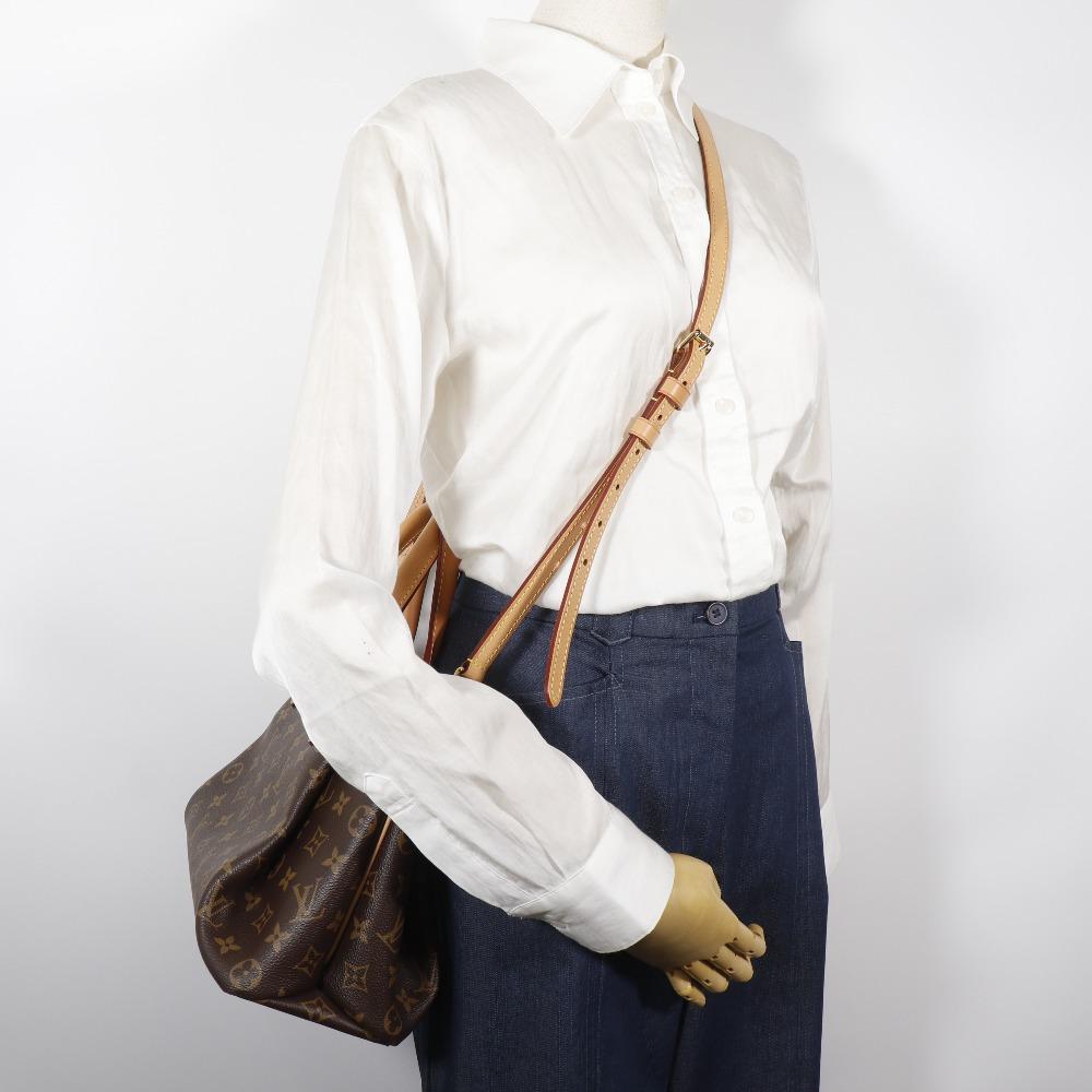 LOUIS VUITTON Livory PM Handbag M44543 2WAYShoulder Brown Monogram canvas Women Used