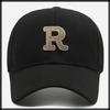 R Embroidered Cap Hat Mesh Design Casual Cool CZA020 [White Fang] Men's Women's (White)