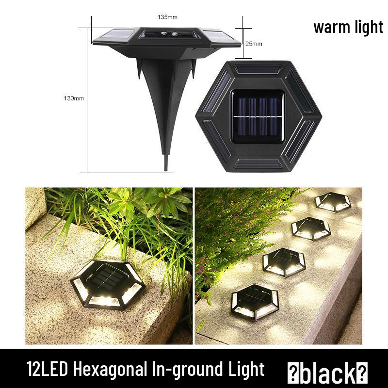 Dual-Use Solar LED Stainless Steel Path & Wall Garden Light