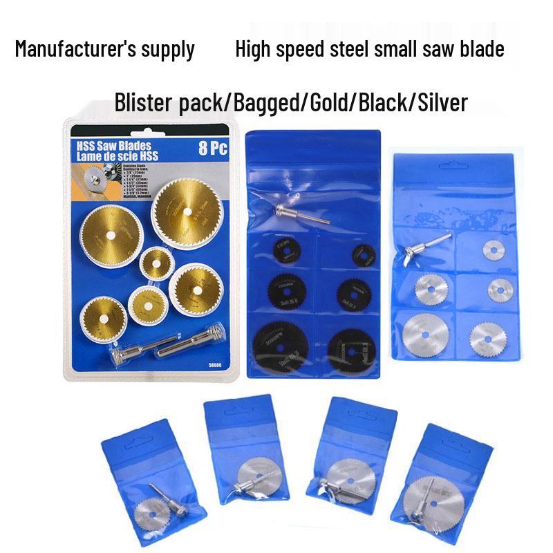 Mini HSS Electric Grinder Blade: High-Speed Steel Circular Cutting Disc for Woodworking