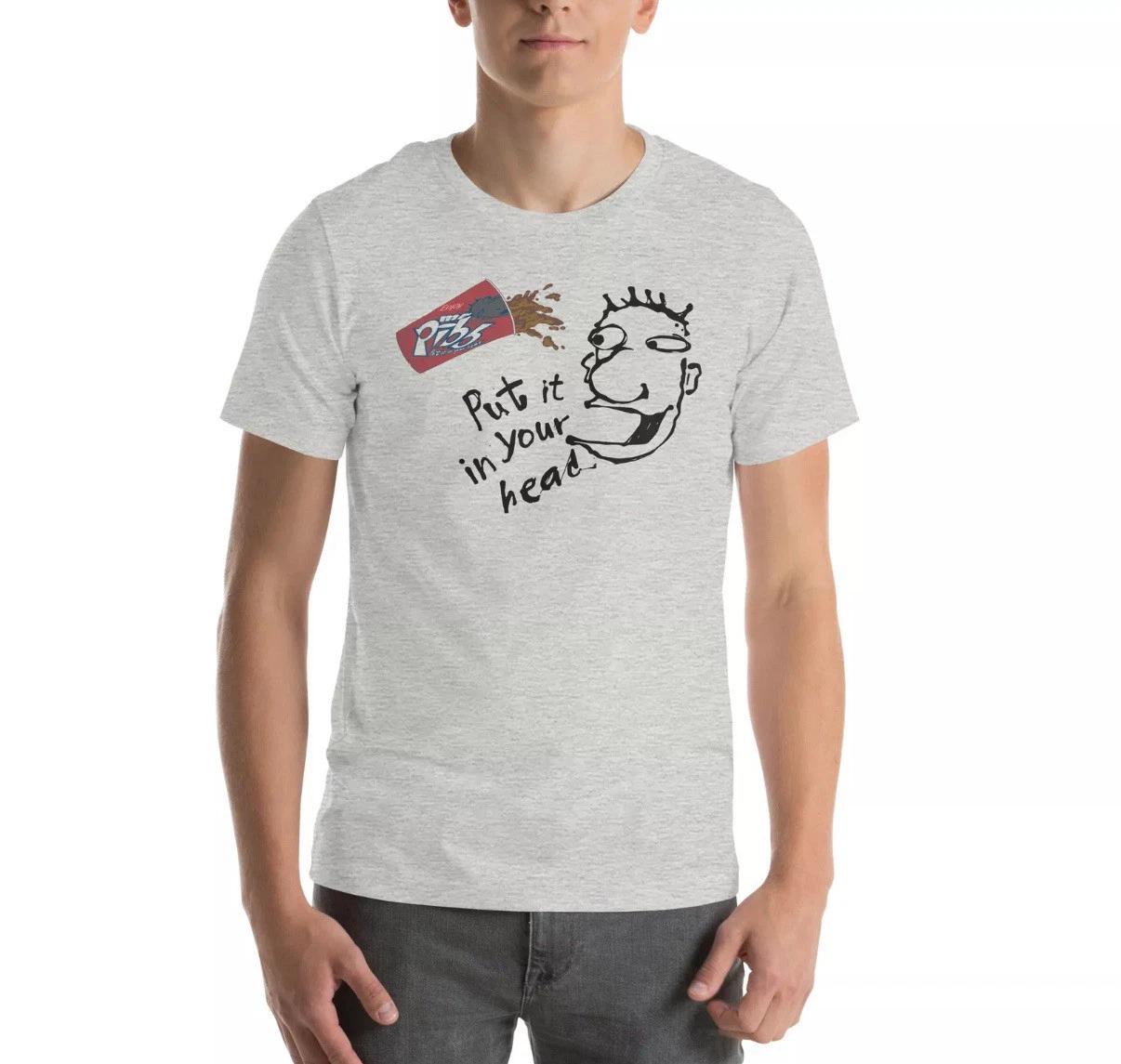Vintage Retro Mr Pibb Soda Graphic Tee Shirt Unisex t-shirt S