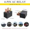 2 PCS Car AC Relay, G8HL-H71 4 Pin Multiple Use Power Relay Assembly Fan Relay, Automotive Starter Relay Compatible with Accord, Element, Civic,