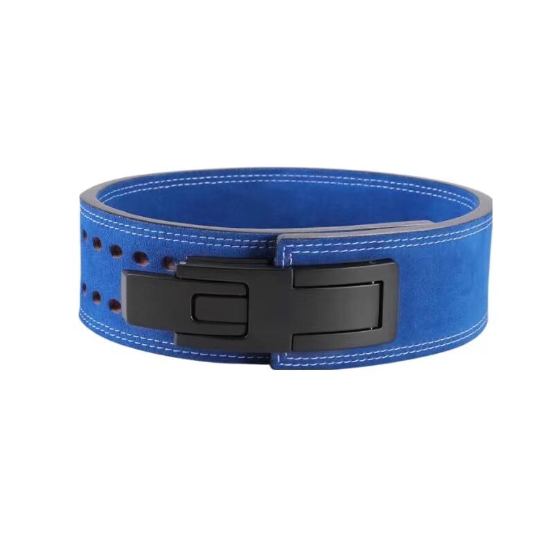Tingbai Leather Weightlifting Belt with Lever Buckle