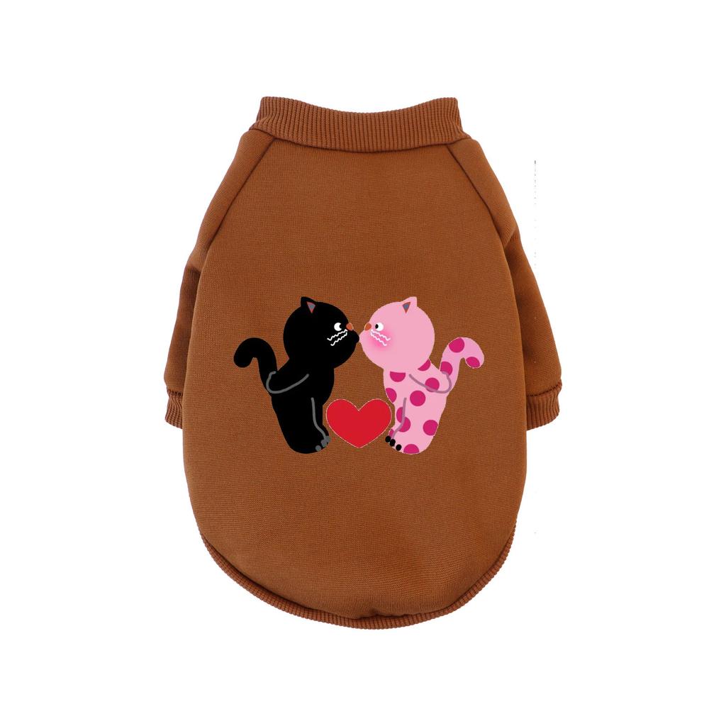1 Pc Pet Hoodies Sweatshirts Cats & Dogs Fashion Clothes Winter Warmest Sweatshirts Large-size Dog Puppy Cats