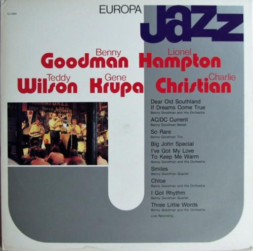

LP Пластинка БЕННИ ГУДМАН Europa Jazz EJ1004 EUROPA JAZZ 1981 Италия Джаз Б/У