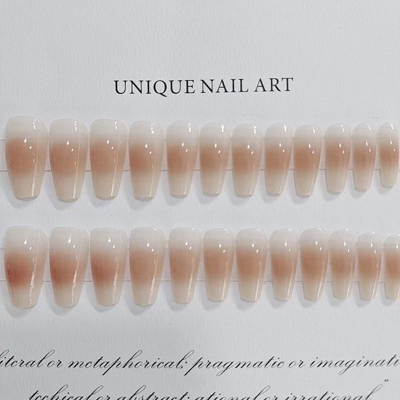 Trendy B491 Ballet-style Nail Art With European And American Influence