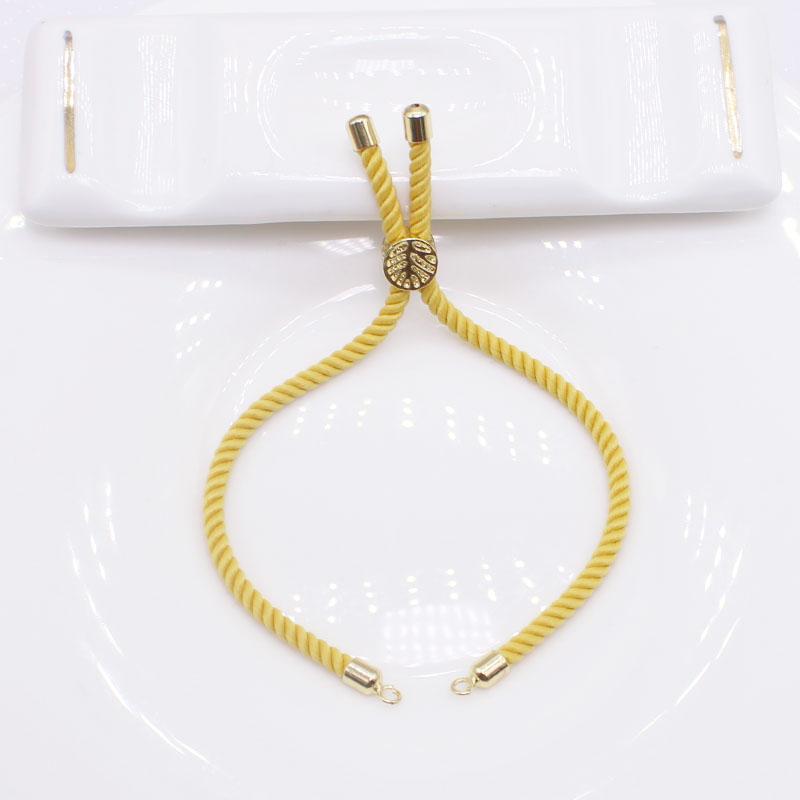 10PCS fashion luxury Wind Life Tree handmade DIY woven rope bracelet 3mm open loop buckle adjustable bracelet