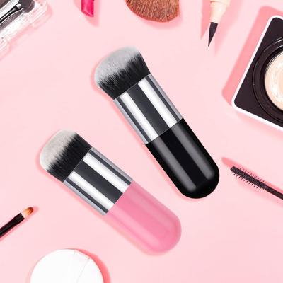 BB Cream Make Up Brush Portable Makeup Tools Plastic Great Synthetic Foundation Chubby for Reunion