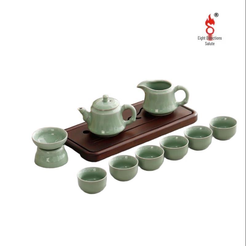 Bafangli Auspicious 10-Piece Chinese Tea Set