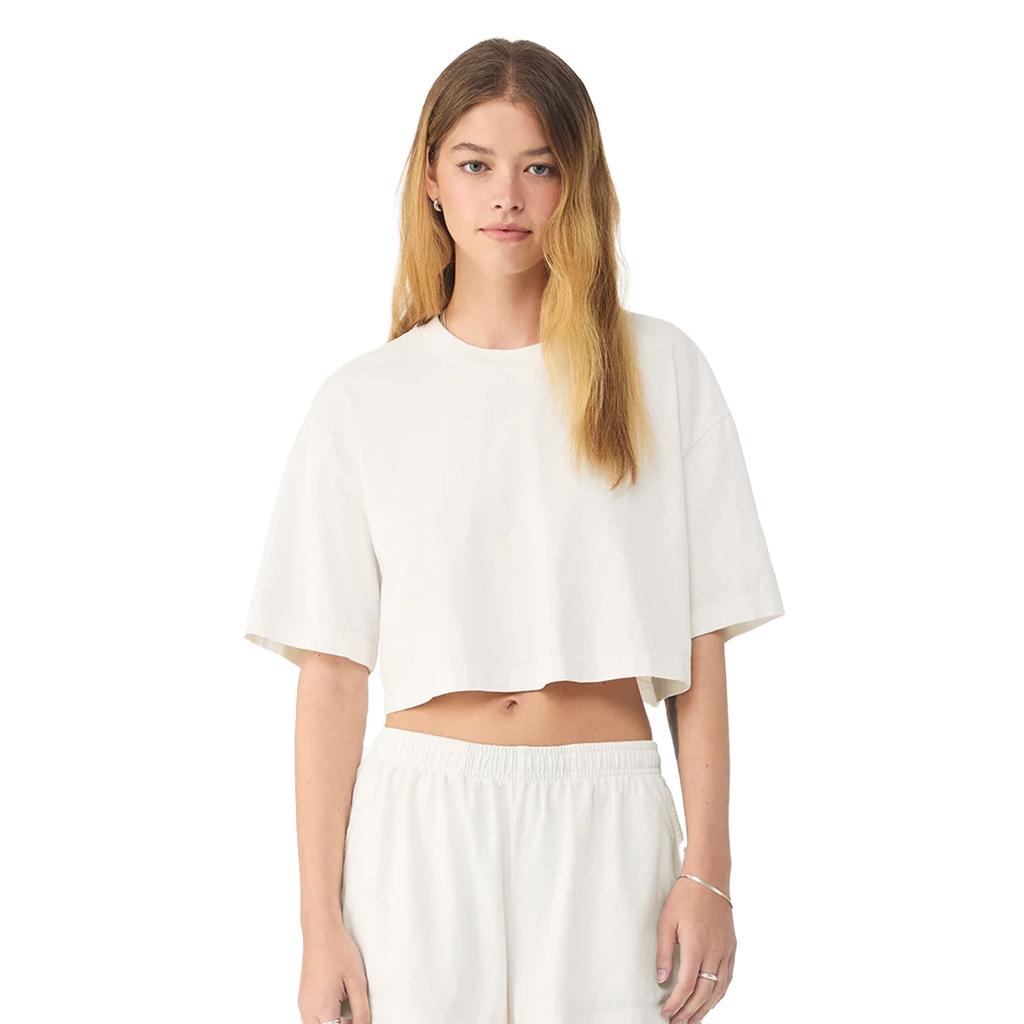 Bella + Canvas Womens/Ladies Heavyweight Crop T-Shirt