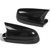 Rhyming Rearview Mirror Cover Wing Mirror Housing Caps Horn Fit For VW Golf 4 MK4 GTI R 1997-2004 Bora Jetta Passat B5