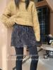 Korean Lace Layered Anti-Exposure Short Skirt - Fashionable Outerwear