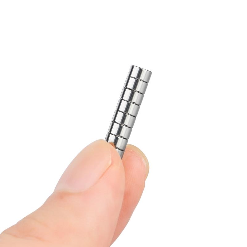 30 Teile/beutel Starker Magnet Zylindrischer Multifunktionaler Katzenaugenmagnet Nagelmagnet für UV LED Magnet Nägel Gelpolitur