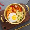 Korean Stainless Steel Ramen Pot: Small Double-Ear Noodle & Soup Cookware