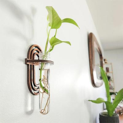 Plant Wall Hanging Shelf Wooden Stand Container Display Shelf Wall Decor Ledge Garden Aesthetic Decor Bedroom Home Decoration