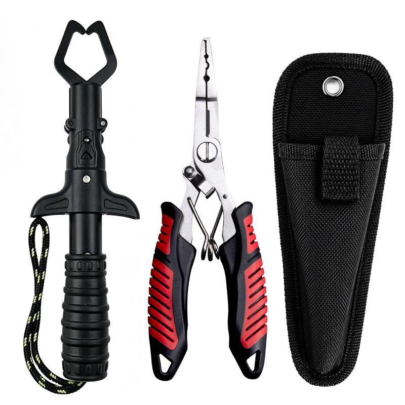 3Portable Fishing Tool Set Fishing Pliers Fish Control Device Nylon Bag Special Fishing Equipment and Tools for Outdoor Fishing