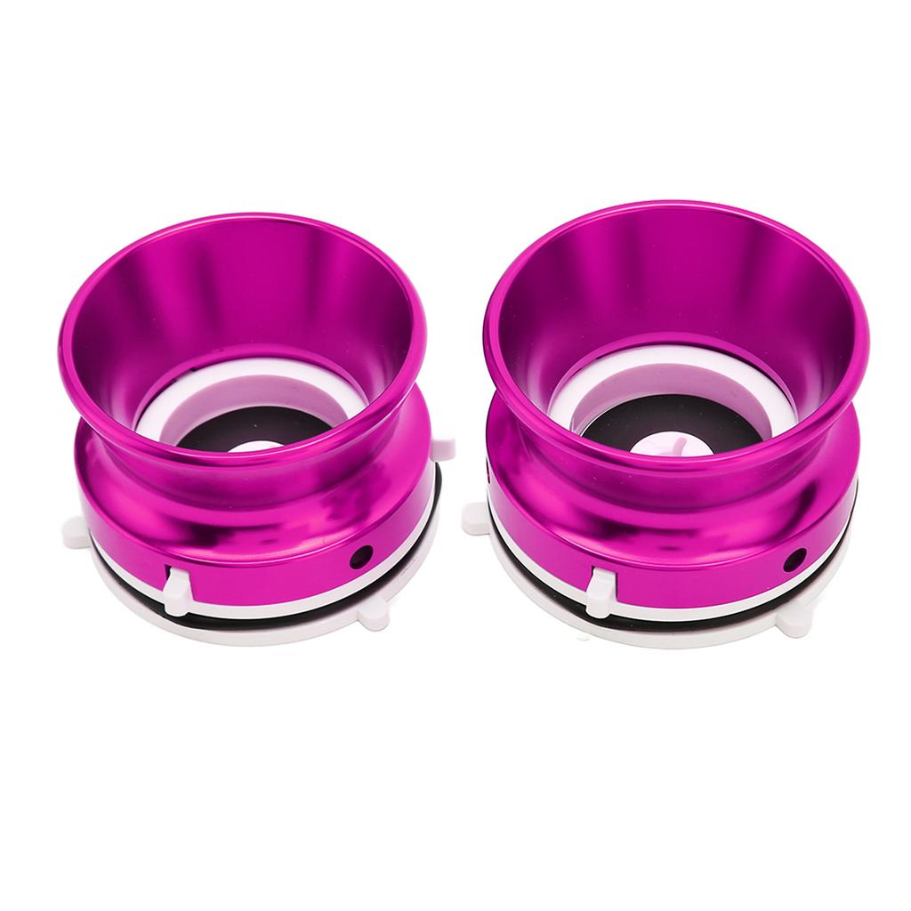 1 Paar 10-Zoll-NAB-Nabenadapter Aluminiumlegierung Universelles Ladegerät für Tonbandspulen