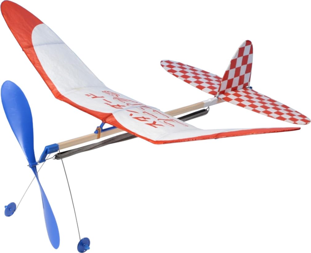 Studio Mido Light Plane Union Model Airplane Bag-Packed A-Class Rubber-Powered LP-03