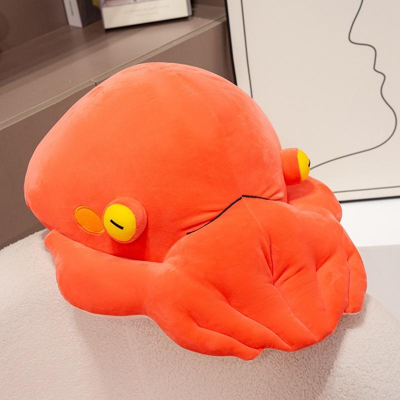 

Cartoon Soft Octopus Pillow Plush Toy Doll Octopus Doll Home Pillow Cushion Girl Ragdoll 35*25*15cm（0.35kg） арбуз красный