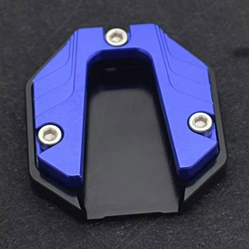 Anti Tilt Aluminu Motorcycle Side Stand Stabilizers Base Universal Enlarged Motorcycle Side Stand Foot Pad for Motorbike