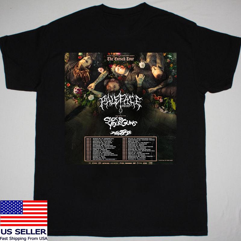 Paleface Swiss Band The Cursed Tour 2025 T Shirt  Unisex T-Shirt M