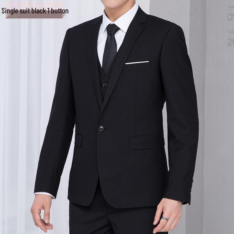 Koreanischer Stil Slim Fit Herrenanzug-Set - Formelle Kleidung für Arbeit und Trauzeugen, Herbst/Winter-Kollektion