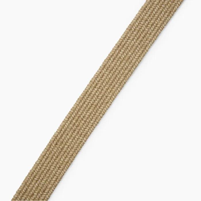 Beige Elastic Webbing Belt (35mm) ARABM26351BEX