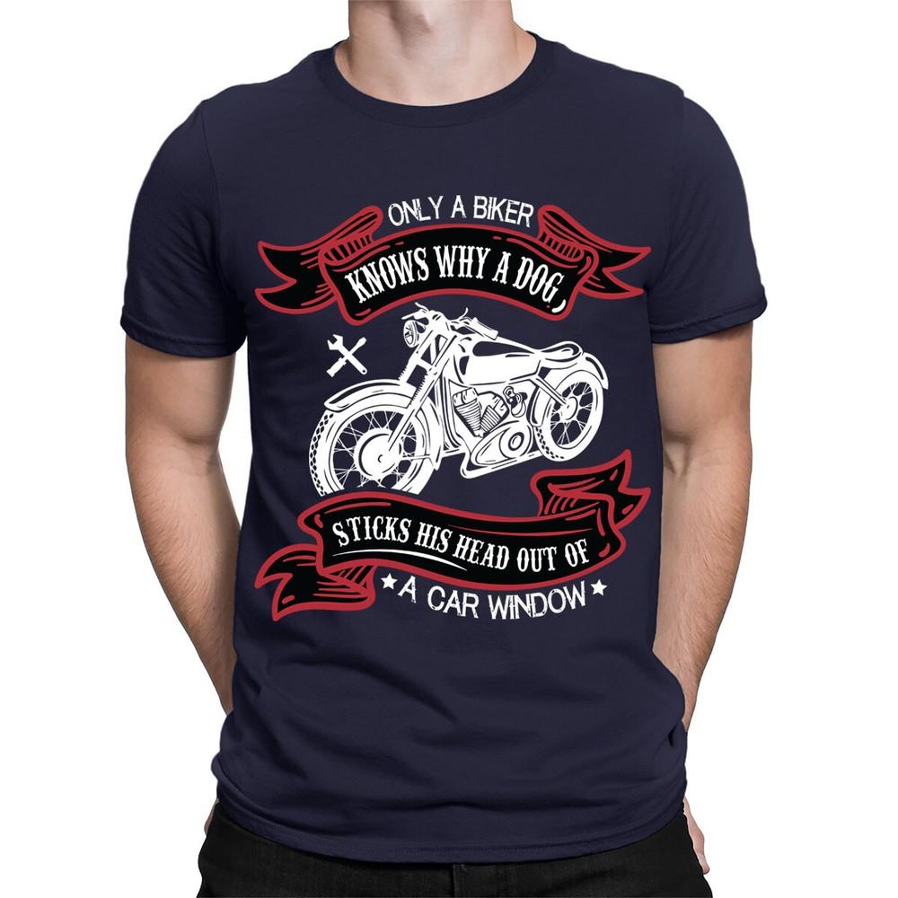 Only A Biker Knows Funny Motorcycle Motorbike Mens Womens TShirts Top TA38 2XL