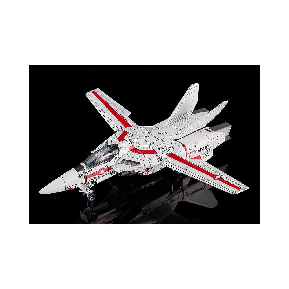 Plamax PX06 1/72 VF-1J Fighter Valkyrie Vermillion Squadron Model Kit Assembly Toy
