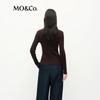 MO&Co. Merino Wool Slim Fit Knit Cardigan