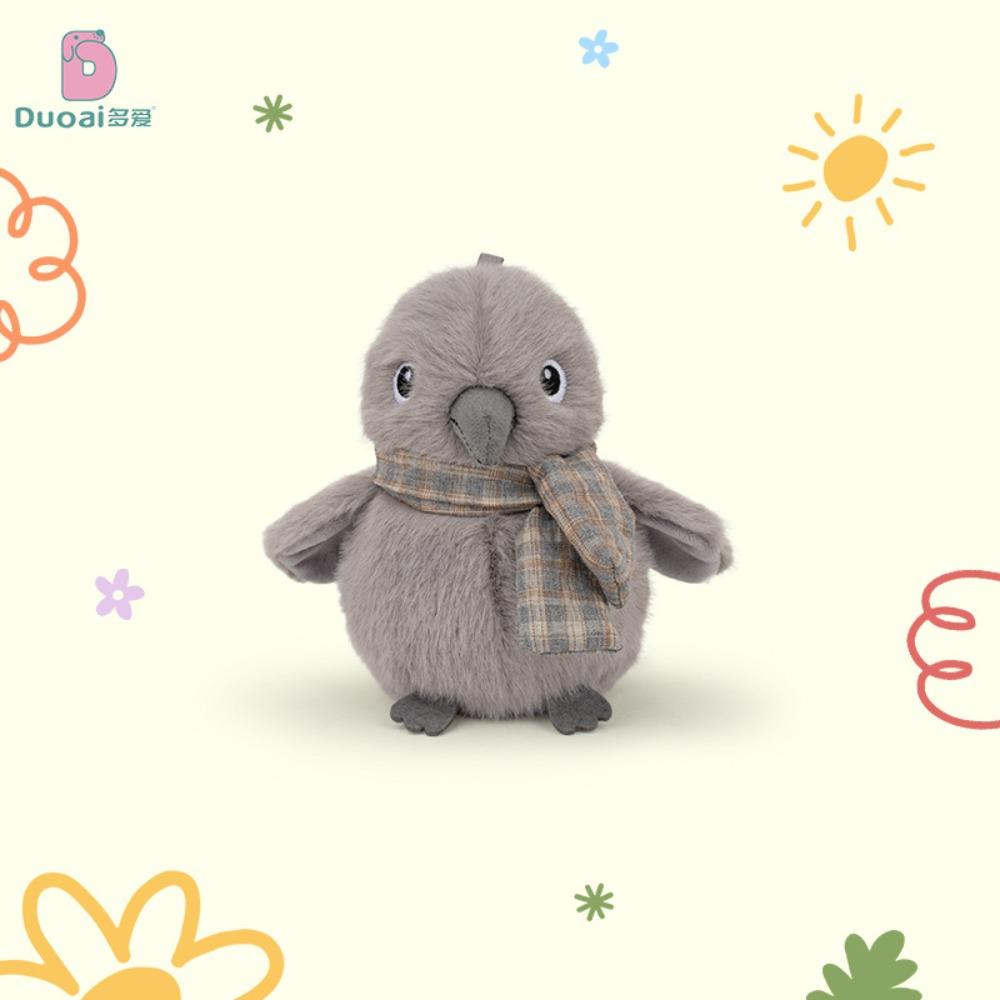 Simulation bird plush toy cute sparrow parrot doll zoo commemorative gift