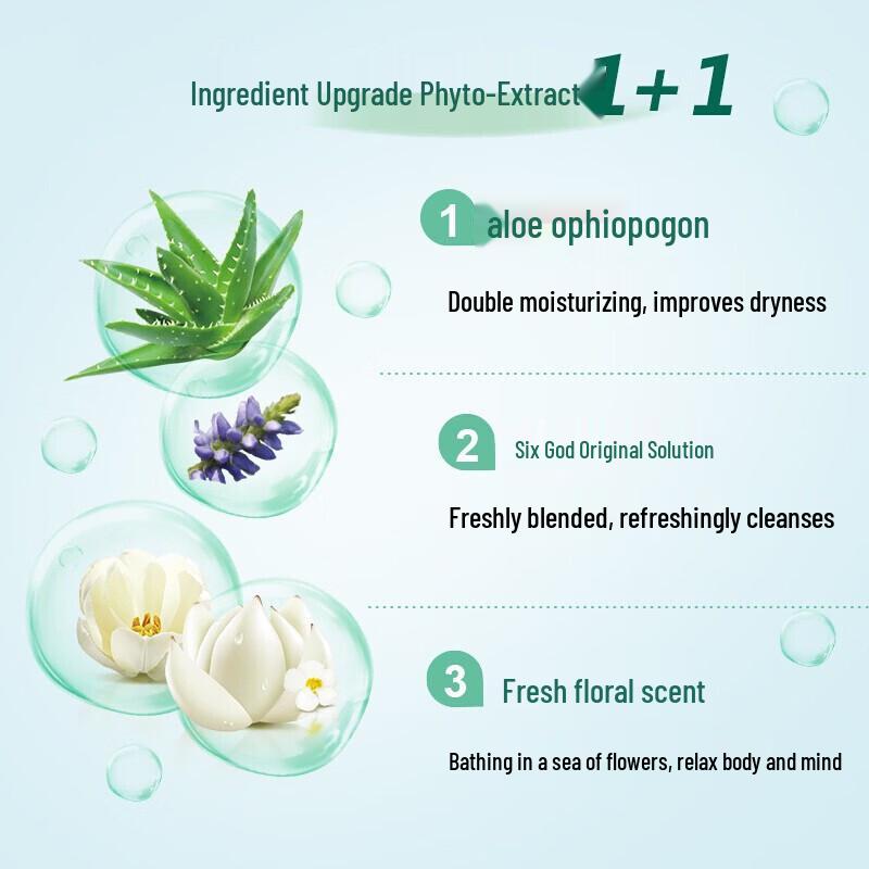 Liu Shen Refreshing Aloe & Ophiopogon Body Wash