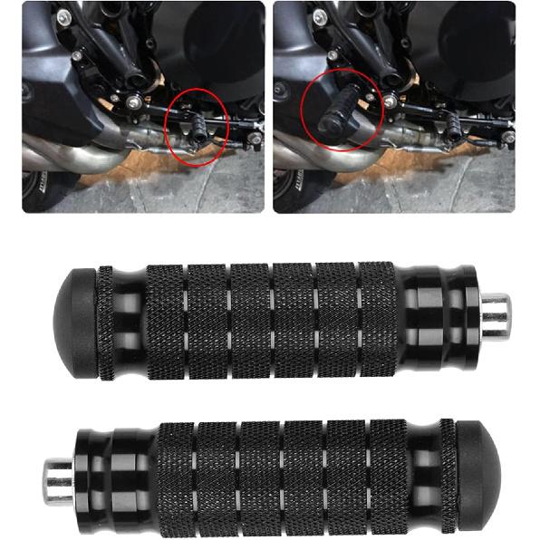 Universal 8Mm Foot Pegs CNC Aluminum Tall Bolts Motorcycle Rearsets Footrest Footpegs Compatible With YAMAHA Honda Suzuki Kawasaki Ducati Aprilia