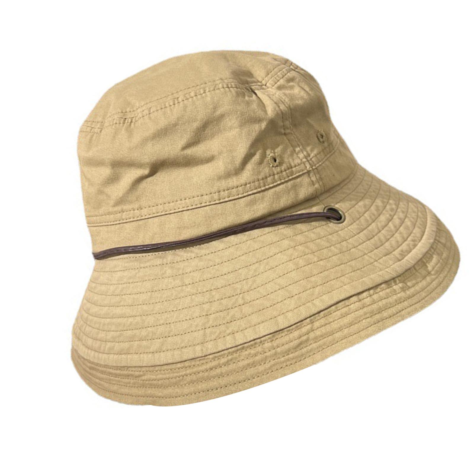 

Ladies Fisherman Bucket Hat with Ponytail Light weight Breathable Sun Hat for Outdoor Leisures прозрачный