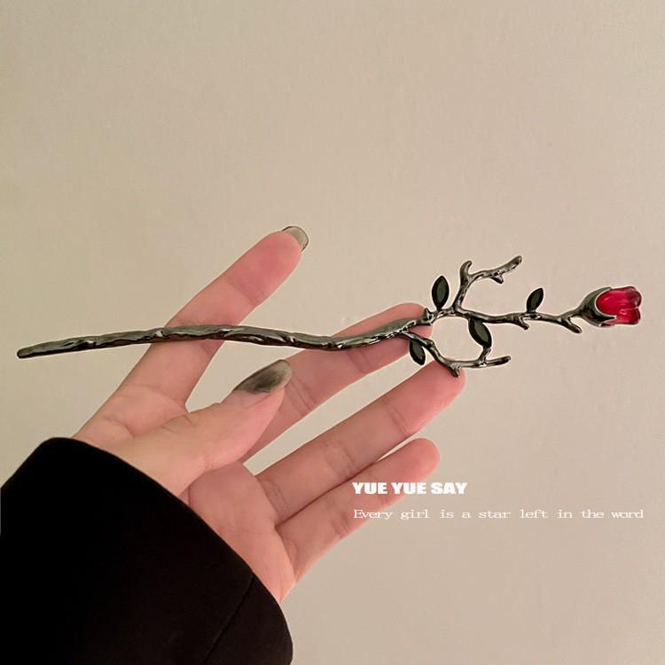 Tassel Flower Hairpin: Elegant Chinese Style Hanfu & Qipao Hair Accessory for Women