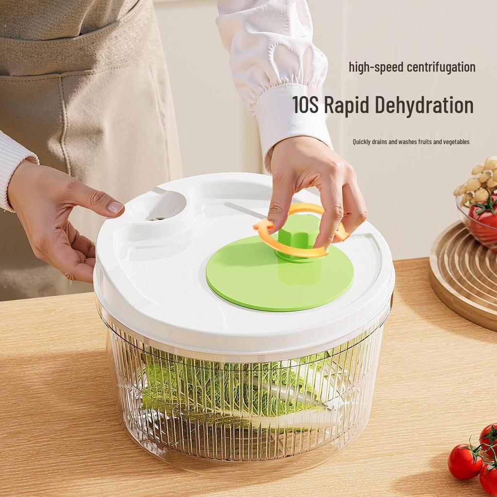 Multifunctional Kitchen Salad Spinner and Draining Basket.